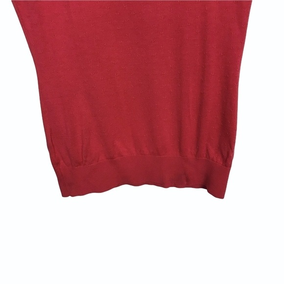 H&M Red Pink Short Sleeve Top - Picture 6 of 10